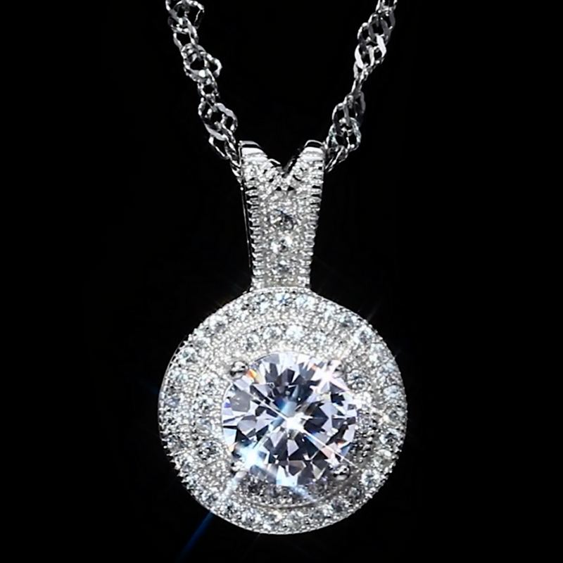 Belle Epoque Style Pendant Necklace