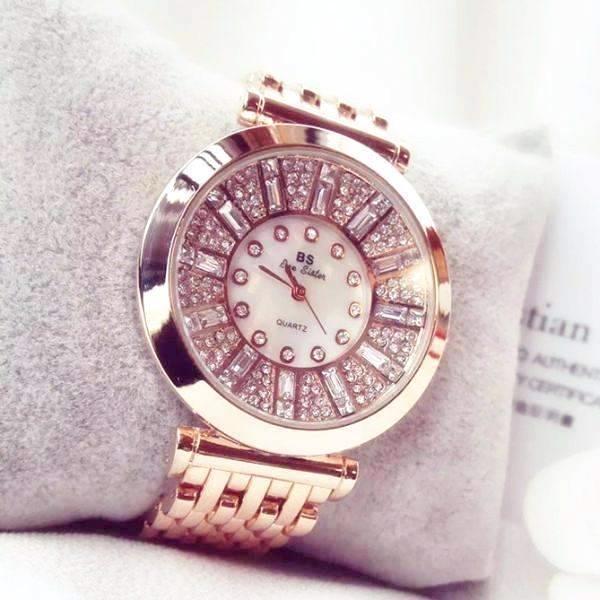 Spectacle Deluxe Austrian Crystal Luxury Ladies Watch