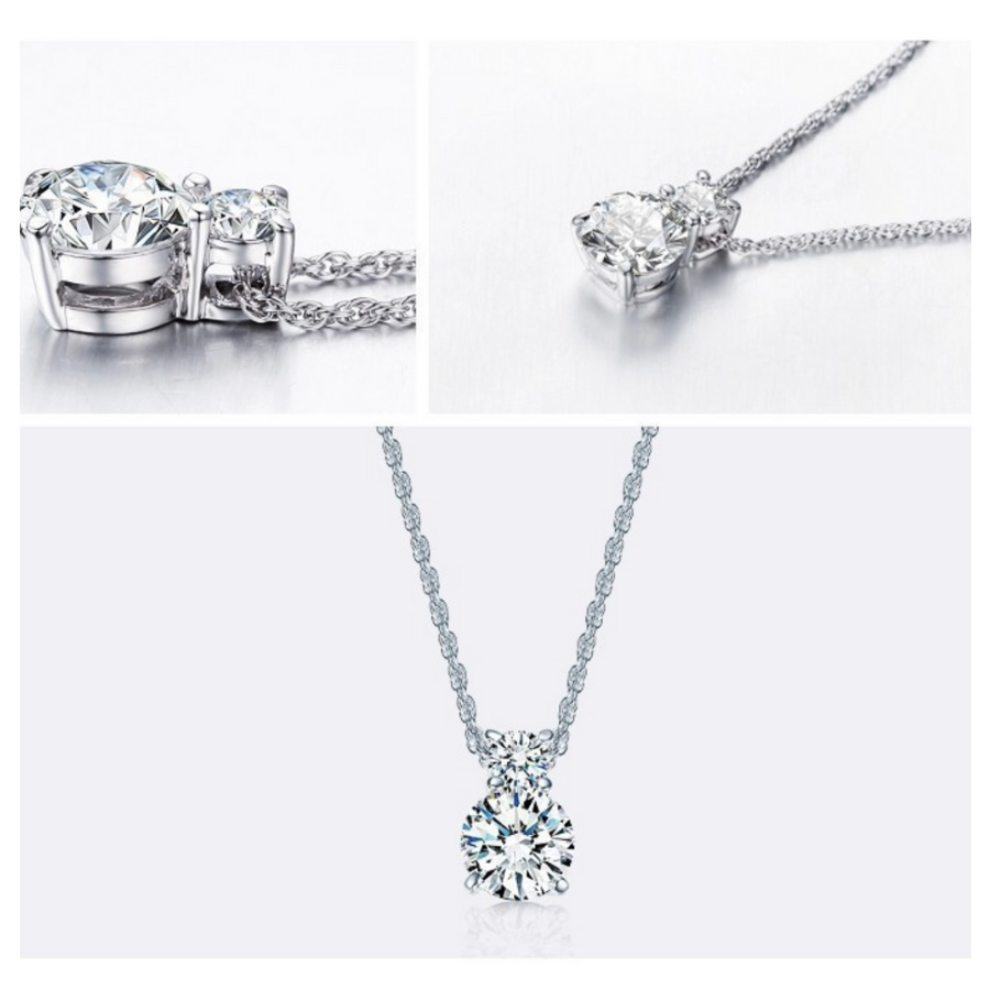 Wish Upon A Star Crystal Necklace and Earrings Set
