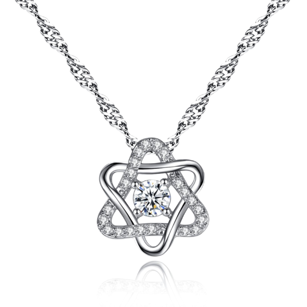 Delicate Star of David CZ Necklace