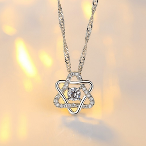 Delicate Star of David CZ Necklace