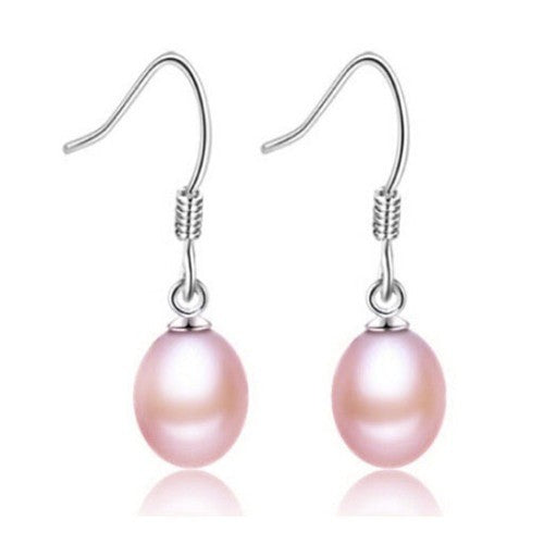 Genuine Freshwater Pearl Drop Earrings