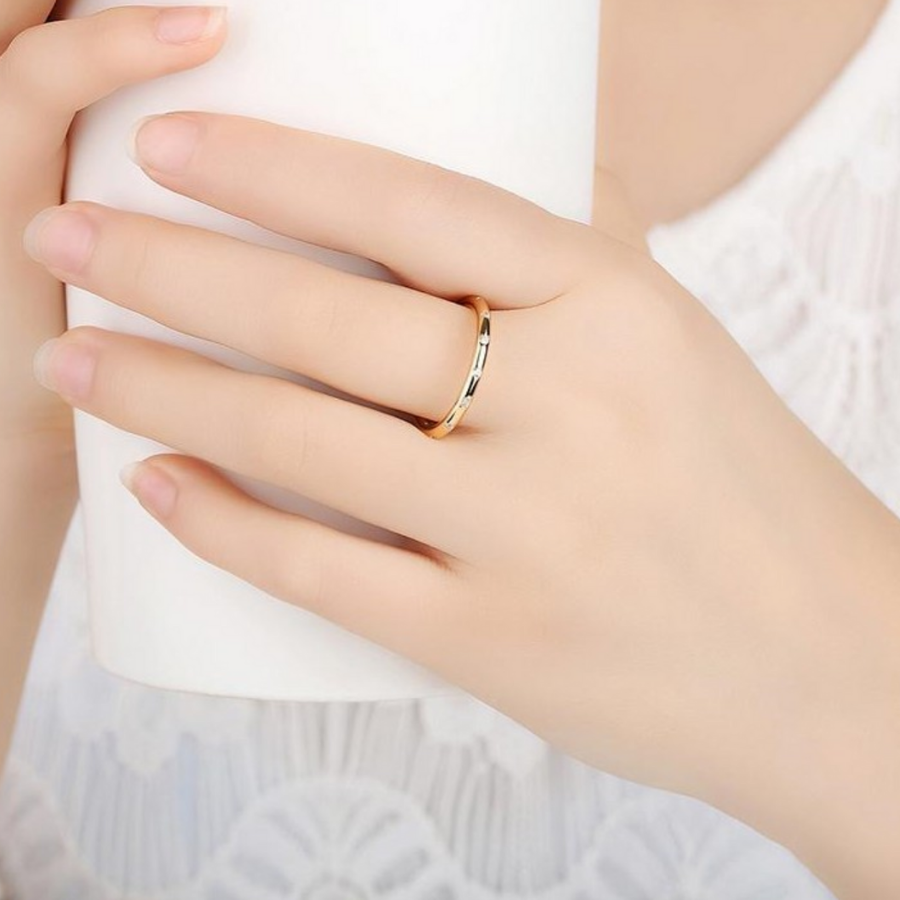 Never Ending Glow CZ Eternity Band Ring