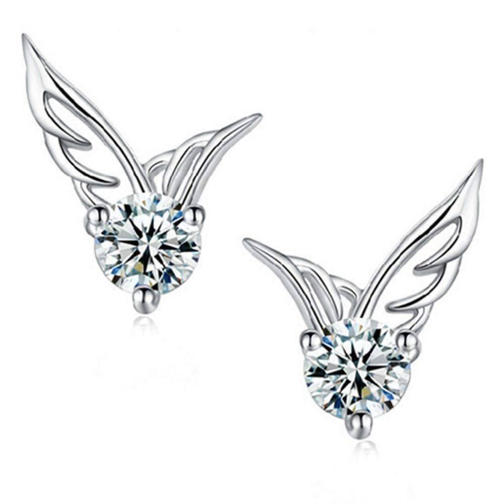 Tiny Wings Austrian Crystal Stud Earrings