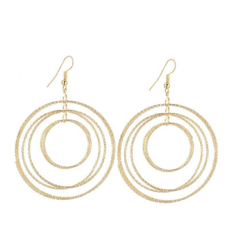 Dangling Circles Earrings