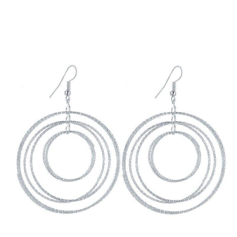 Dangling Circles Earrings