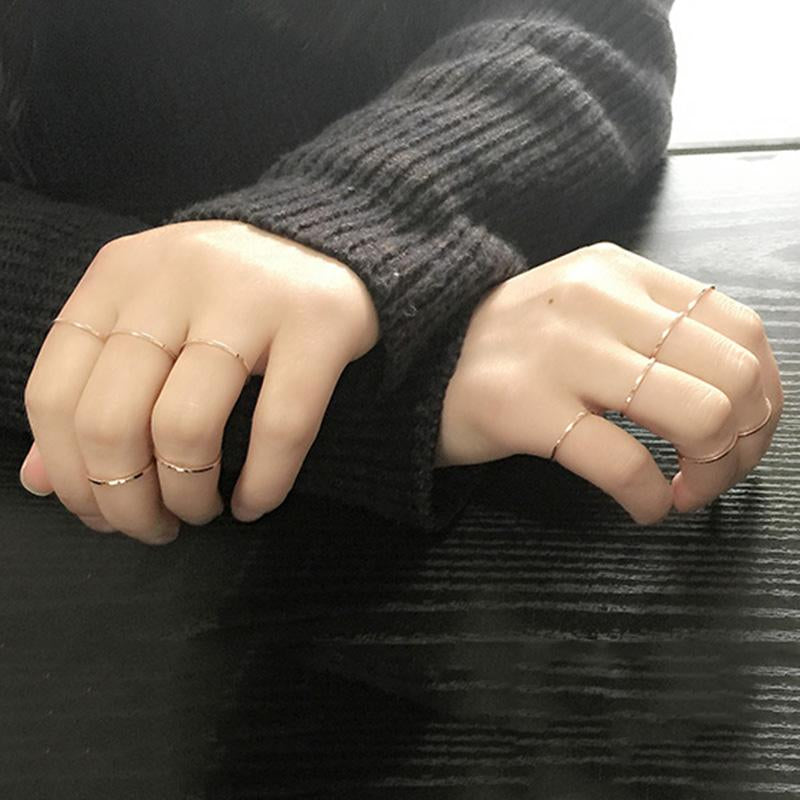 Versatile 2mm Titanium Band Ring