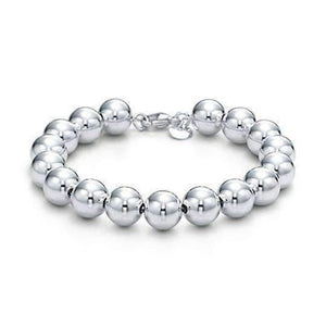 Bold Beads Sterling Silver Bracelet
