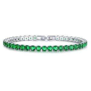 Petite Luxe 4mm Swiss CZ Tennis Bracelet
