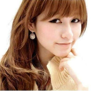 Floating Diamonds Roselet Earrings