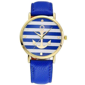 Ahoy! Anchor Stripes Wrist Watch