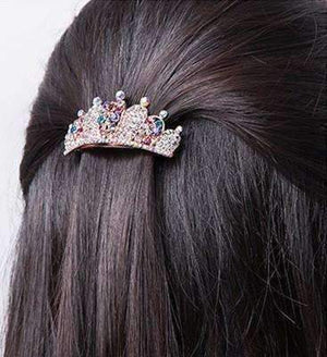Party Pretty Crystal and Rhinestone Hair Clip Barrettes